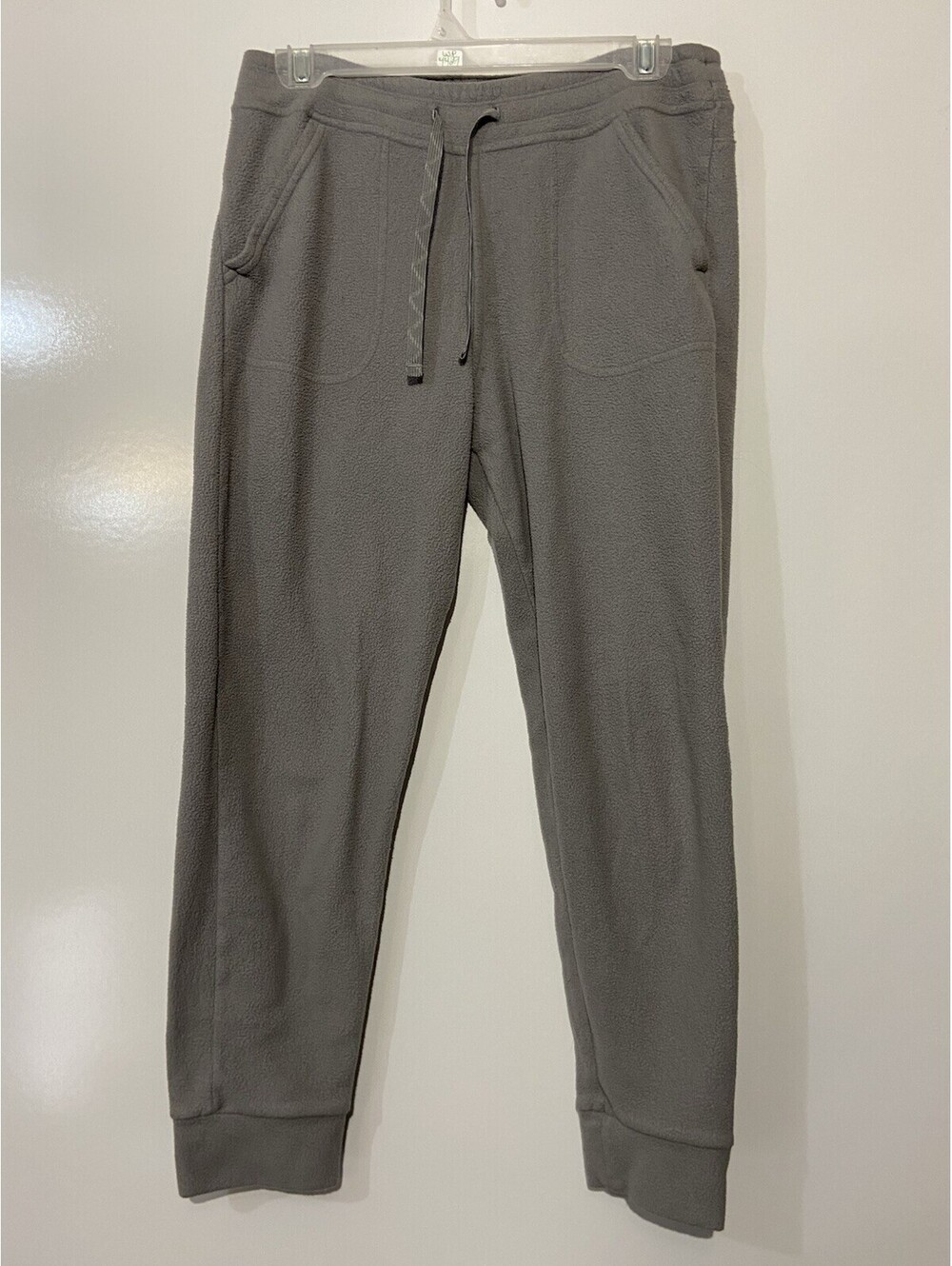 Womens PATAGONIA Gray Fleece Snap-T Pants Sz S
